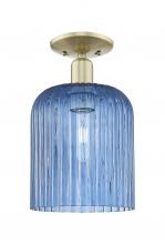 Innovations Lighting 716-1C-AB-G559-8BL - Bridal Veil - 1 Light - 8 inch - Antique Brass - Semi-Flush Mount