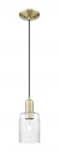 Innovations Lighting 716-1P-AB-G342 - Hadley - 1 Light - 5 inch - Antique Brass - Cord hung - Mini Pendant