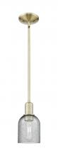 Innovations Lighting 716-1S-AB-G257 - Caledonia - 1 Light - 5 inch - Antique Brass - Stem hung - Mini Pendant
