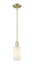 Innovations Lighting 716-1S-AB-G801 - Clymer - 1 Light - 4 inch - Antique Brass - Stem hung - Mini Pendant