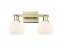 Innovations Lighting 716-2W-AB-G121-6 - Athens - 2 Light - 17 inch - Antique Brass - Bath Vanity Light