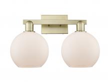 Innovations Lighting 716-2W-AB-G121-8 - Athens - 2 Light - 19 inch - Antique Brass - Bath Vanity Light