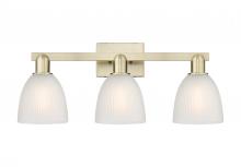Innovations Lighting 716-3W-AB-G381 - Castile - 3 Light - 25 inch - Antique Brass - Bath Vanity Light