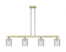 Innovations Lighting 716-4I-AB-G112 - Cobbleskill - 4 Light - 48 inch - Antique Brass - Stem hung - Island Light
