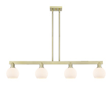 Innovations Lighting 716-4I-AB-G121-6 - Athens - 4 Light - 49 inch - Antique Brass - Stem hung - Island Light