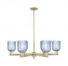 Innovations Lighting 716-6CR-AB-G559-5BL - Bridal Veil - 6 Light - 24 inch - Antique Brass - Chandelier