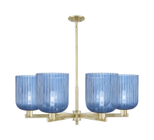 Innovations Lighting 716-6CR-AB-G559-8BL - Bridal Veil - 6 Light - 38 inch - Antique Brass - Chandelier