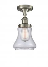 Innovations Lighting 916-1C-SN-G192 - Bellmont - 1 Light - 6 inch - Brushed Satin Nickel - Semi-Flush Mount