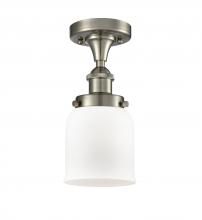 Innovations Lighting 916-1C-SN-G51 - Bell - 1 Light - 5 inch - Brushed Satin Nickel - Semi-Flush Mount