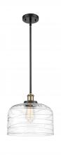 Innovations Lighting 916-1S-BAB-G713-L - Bell - 1 Light - 12 inch - Black Antique Brass - Mini Pendant