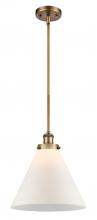 Innovations Lighting 916-1S-BB-G41-L - Cone - 1 Light - 12 inch - Brushed Brass - Mini Pendant