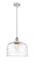 Innovations Lighting 916-1S-WPC-G713-L - Bell - 1 Light - 12 inch - White Polished Chrome - Mini Pendant