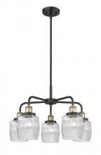 Innovations Lighting 916-5CR-BAB-G302 - Colton - 5 Light - 24 inch - Black Antique Brass - Chandelier