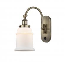 Innovations Lighting 918-1W-AB-G181 - Canton - 1 Light - 7 inch - Antique Brass - Adjustable Swing Arm
