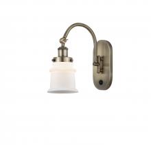 Innovations Lighting 918-1W-AB-G181S - Canton - 1 Light - 7 inch - Antique Brass - Adjustable Swing Arm