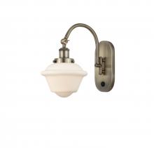Innovations Lighting 918-1W-AB-G531 - Oxford - 1 Light - 8 inch - Antique Brass - Adjustable Swing Arm