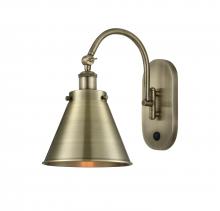 Innovations Lighting 918-1W-AB-M13-AB - Appalachian - 1 Light - 8 inch - Antique Brass - Adjustable Swing Arm