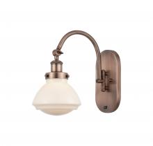 Innovations Lighting 918-1W-AC-G321 - Olean - 1 Light - 7 inch - Antique Copper - Adjustable Swing Arm