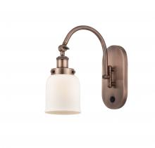 Innovations Lighting 918-1W-AC-G51 - Bell - 1 Light - 5 inch - Antique Copper - Adjustable Swing Arm