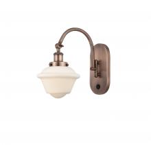Innovations Lighting 918-1W-AC-G531 - Oxford - 1 Light - 8 inch - Antique Copper - Adjustable Swing Arm