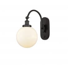 Innovations Lighting 918-1W-OB-G201-8 - Beacon - 1 Light - 8 inch - Oil Rubbed Bronze - Adjustable Swing Arm