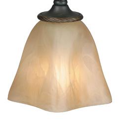 Square Antique Marbled Glass Replacement Glass