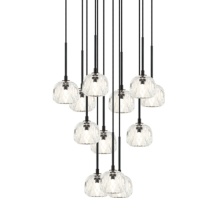Matteo Lighting C61442MB - Rosa Chandelier
