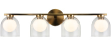 Matteo Lighting W60704AGCL - Derbishone Wall Sconce