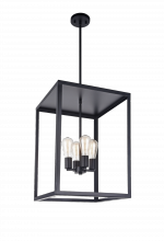 Matteo Lighting C76004BK - Chandelier Flare