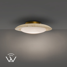 Modern Forms US Online FM264620-TWA-WV/AB - Saturno Flush Mount Light