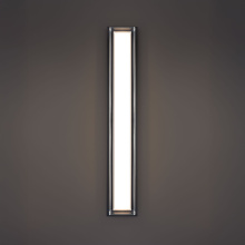Modern Forms US Online WS-W16534-27-BK - Ice Bar Outdoor Wall Sconce Light