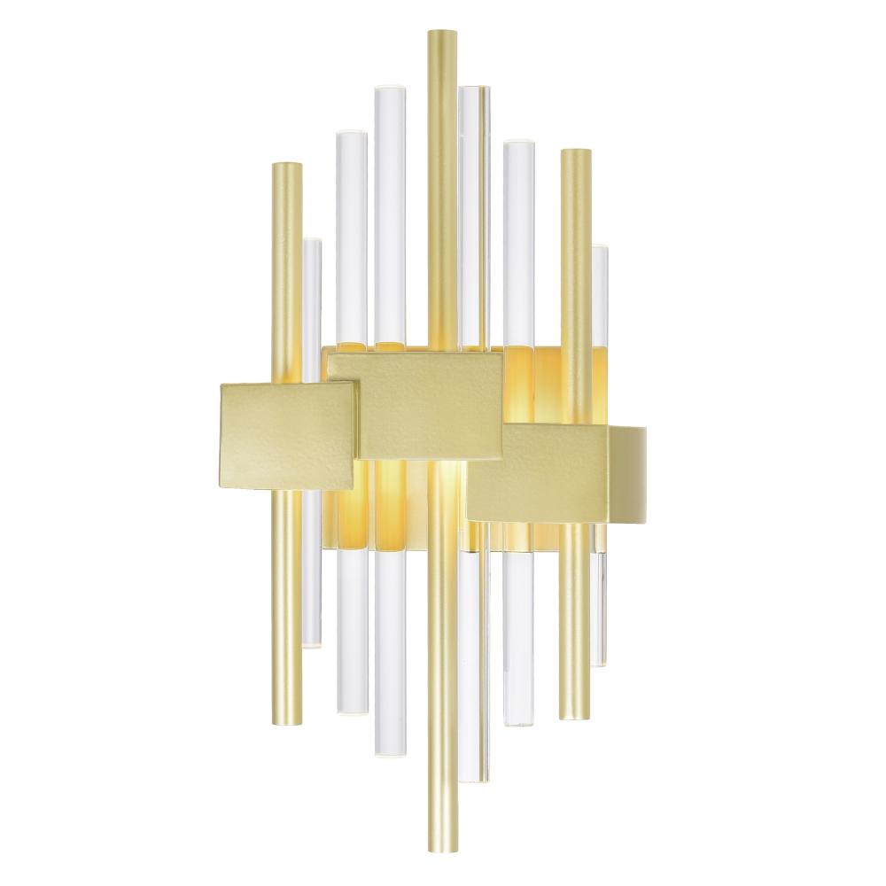 Millipede Integrated LED Satin Gold Wall Sconce