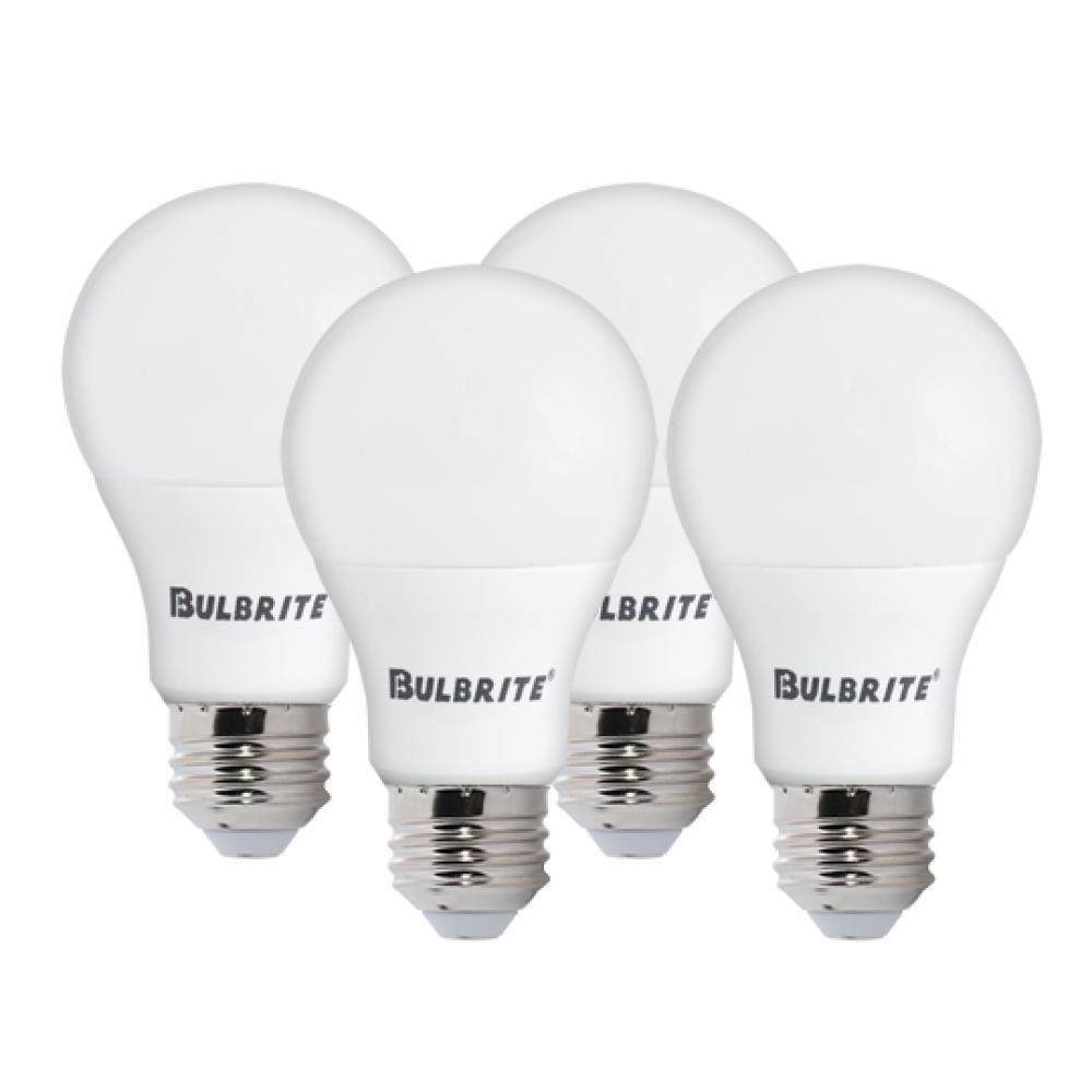 9W LED A19 2700K E26 120V 4PK