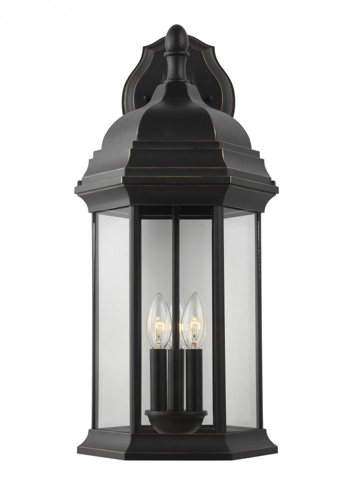 Sevier Extra Large Three Light Downlight Outdoor Wall Lantern