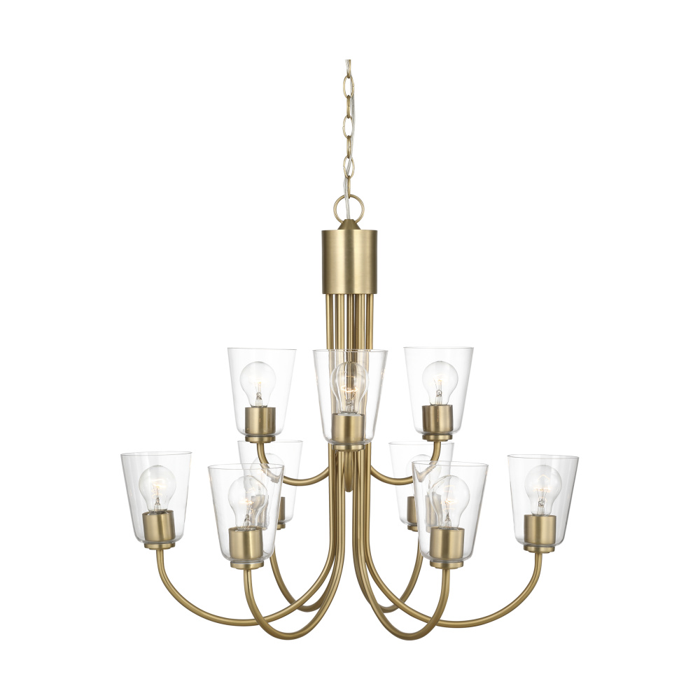 Miles Nine Light Chandelier