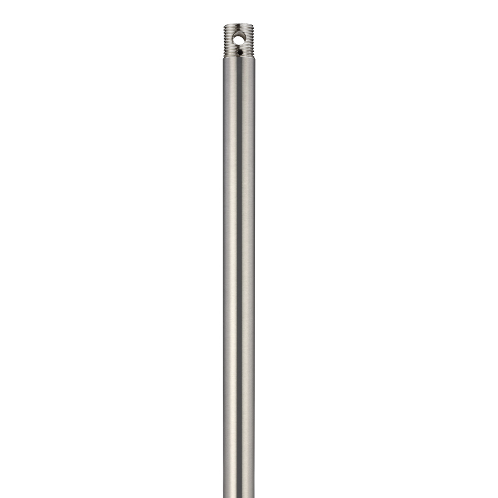 60" Threaded Downrod - Brushed Steel