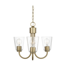 Generation Lighting GLC1153SB - Miles Three Light Chandelier
