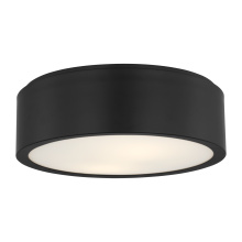 Generation Lighting GLF1032MBK - Albee Medium Flush Mount