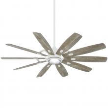 Minka-Aire F864L-WHF/SVG - Barn - 65" LED Smart Ceiling Fan