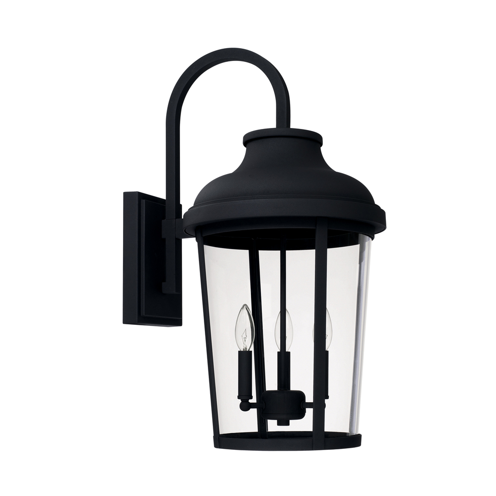 Three Light Outdoor Wall Lantern