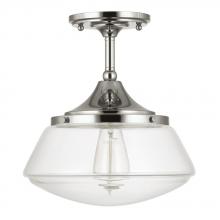 Capital 3533PN-134 - 1 Light Semi-Flush