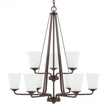 Capital 414191BZ-331 - Braylon 9-Light Chandelier