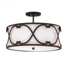 Capital 4743BB-610 - 3 Light Semi-Flush