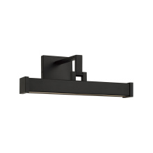 Capital 658111MB - 16" W x 6" H Integrated LED Adjustable Pivoting Picture Light Wall Sconce in Matte Black
