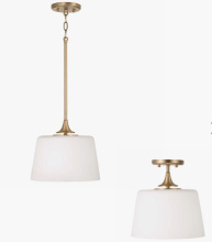 Capital 248911AD - 1-Light Semi-Flush