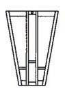 Arroyo Craftsman AS-8AM-VP - 8" asheville sconce