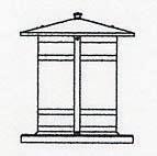 Arroyo Craftsman BC-11LAM-AB - 11" berkeley long body column mount