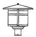 Arroyo Craftsman BP-14CS-BZ - 14" berkeley post mount