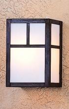 Arroyo Craftsman MS-8AAM-BZ - 8" Mission Sconce With Classic Arch Overlay