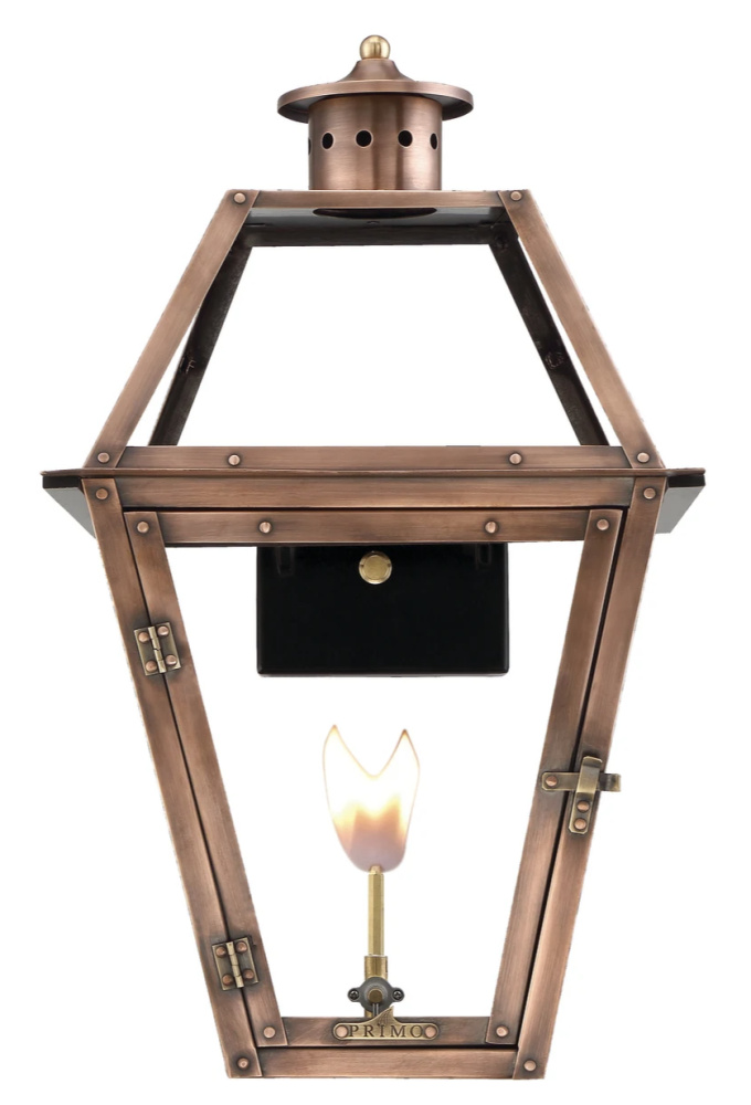 Orleans 18 w/English Finial & Copper Panels